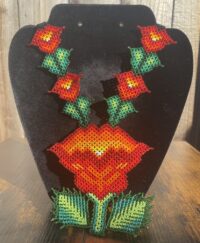 Beaded Flower Necklace