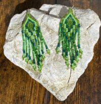 Green Earrings